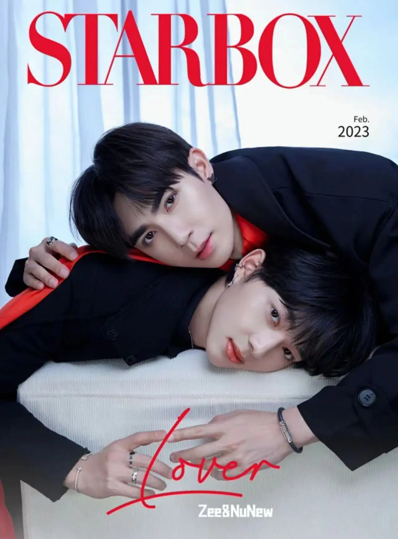 Zee & NuNew: Lover Cover Magazine STARBOX Magazine Card Poster 2023