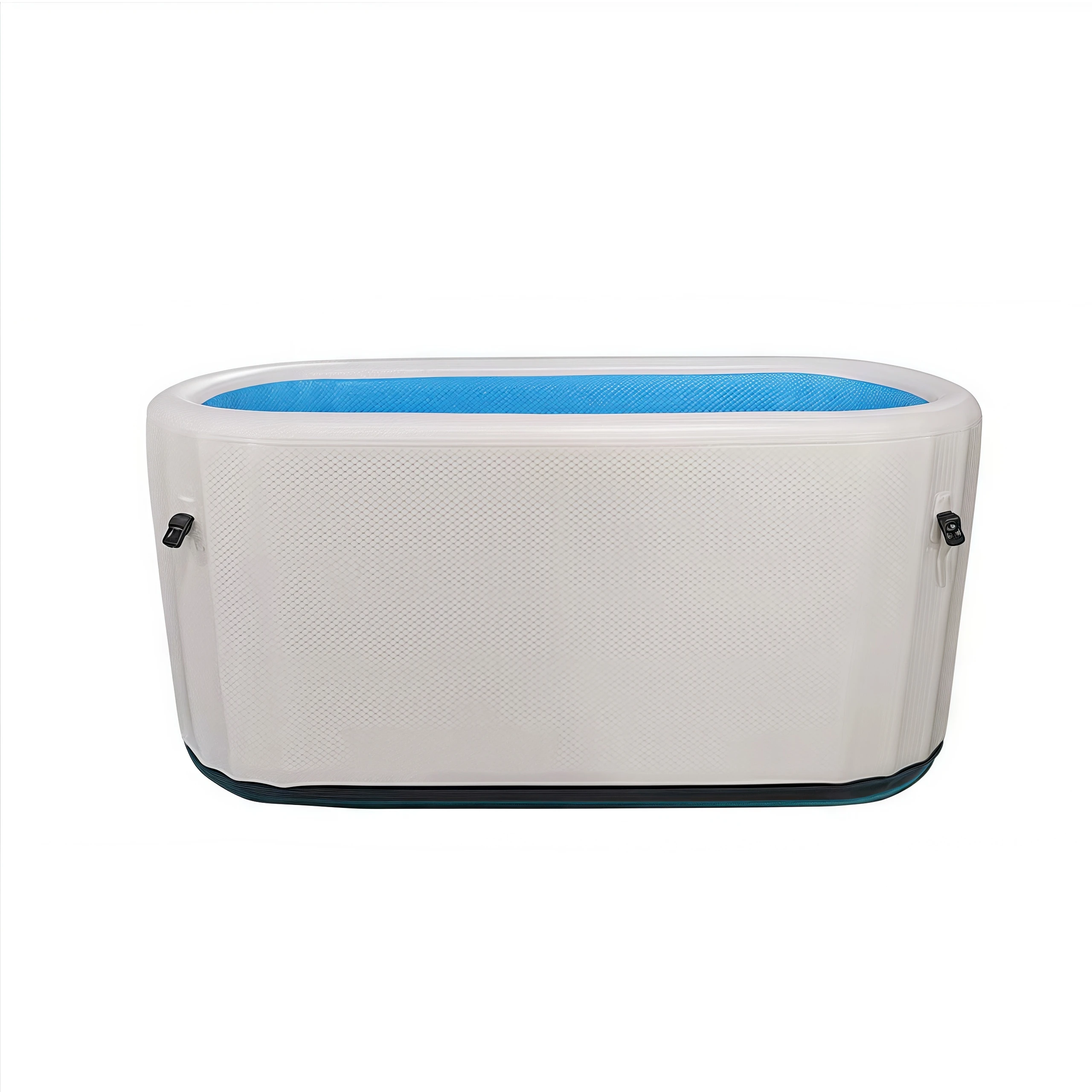 Outdoor White Ice Bath Cold Plunge Tub CE Certificates DWF Drop Stitch PVC Ice Bath Inflatable Portable Cold Plunge Tub