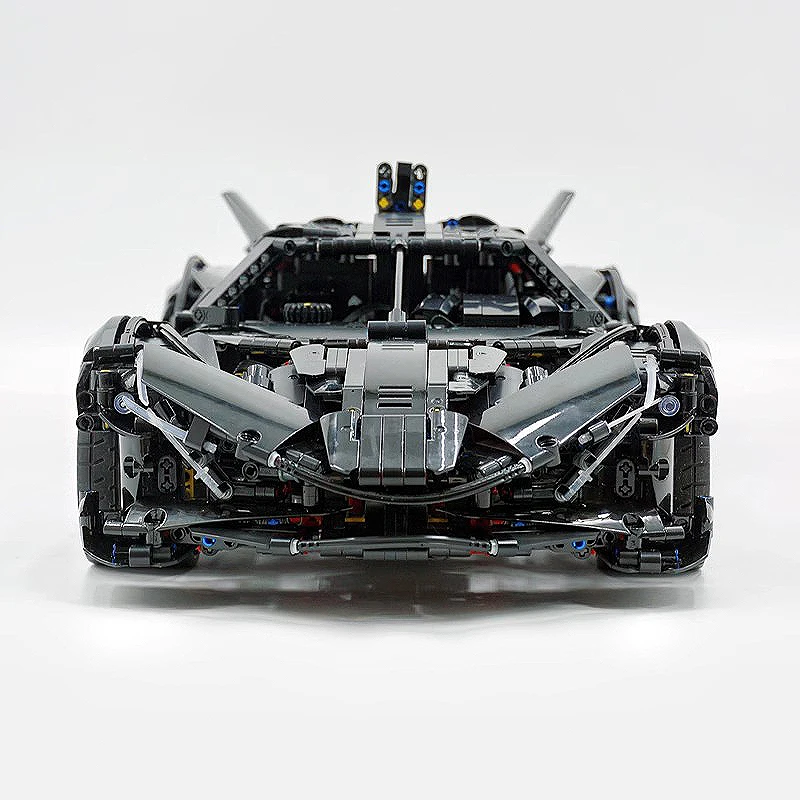 New MOC 43100B Black High-Tech Super Sports Car Model Buidling Blocks Bricks Educational Puzzle DIY Toys Christmas Gift For Kids