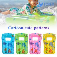 Kids Inflatable Pool Floating Seat Cartoon Swimming Ring Water Hammock Swimming Circle Pool Bathtub Water Play Tube Equipment