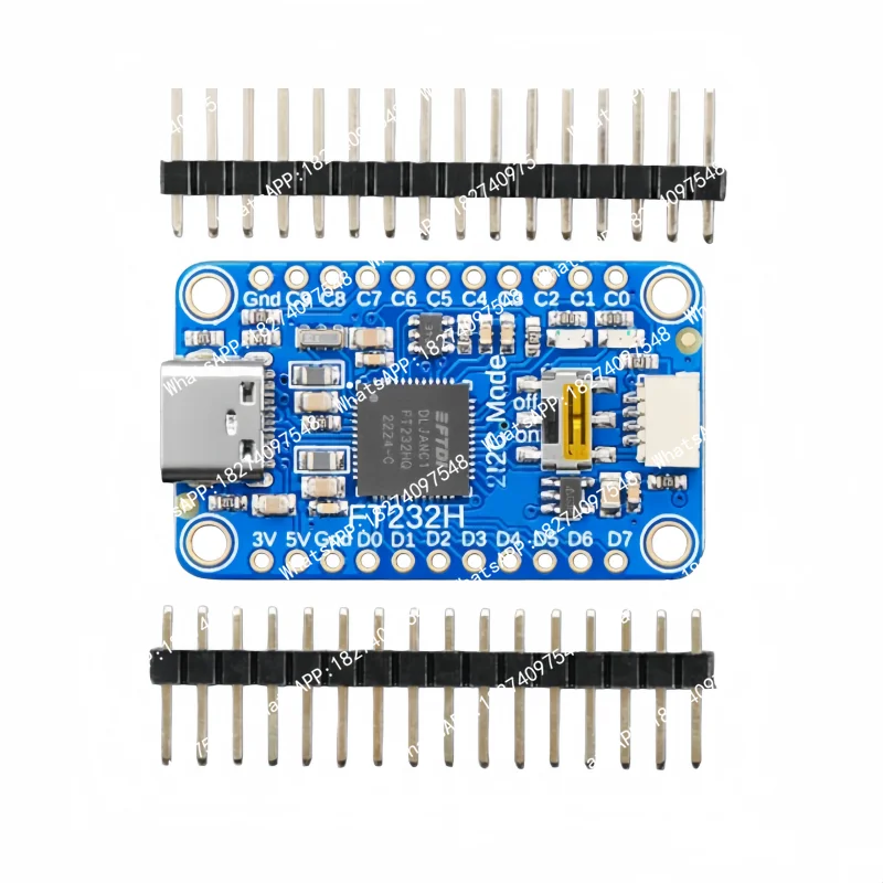 FT232H USB Multifunction Adapter Breakout USB to GPIO SPI I2C Module STEMMA QT Connector For Hardware Debugging