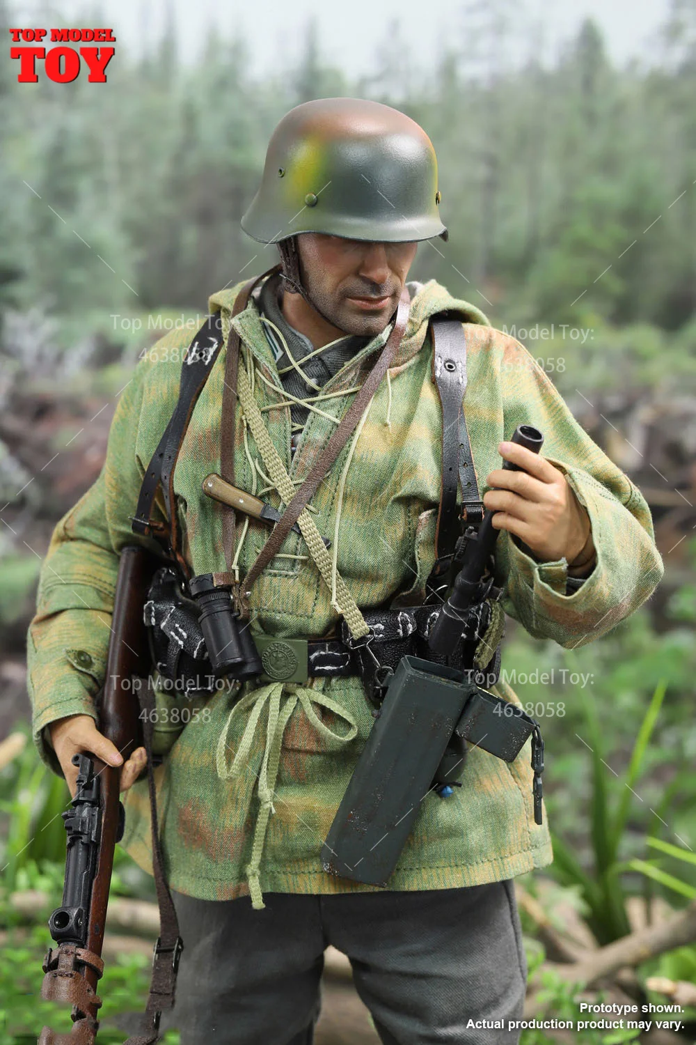 Did d80163 escala 1/6, conjunto de francotirador das forças de defesa alemãs da segunda guerra mundial, boneco de ação de soldado masculino de 12 '', modelo para brinquedos colecionáveis