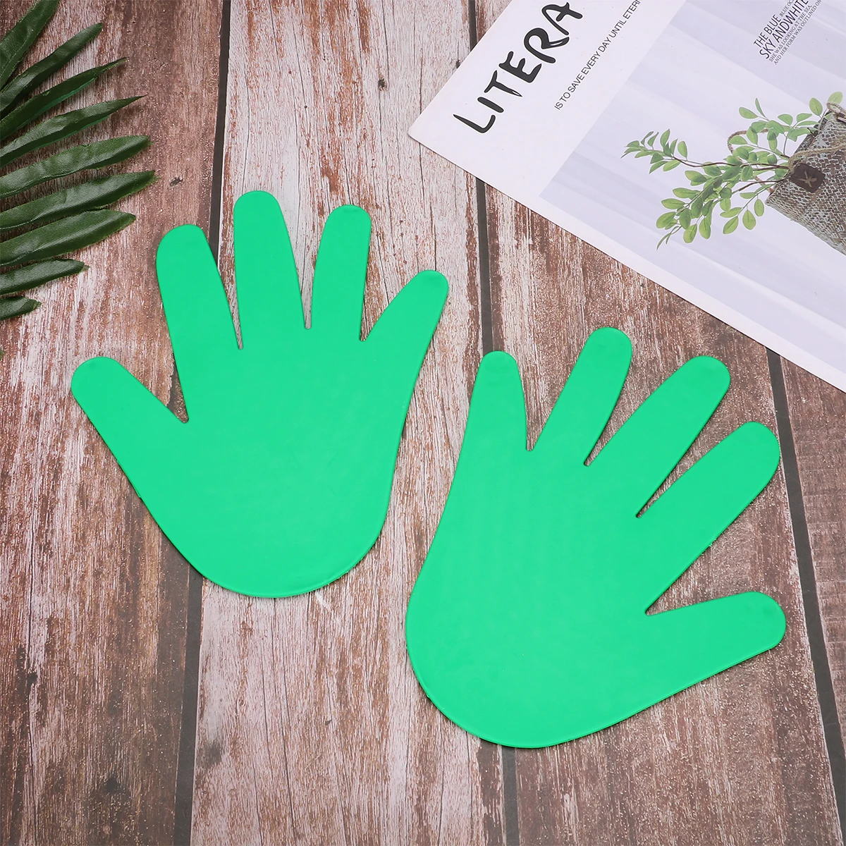 Handafdrukpatches Gekleurde massagepuntbladen voor kinderen Coördinatietraining Educatieve benodigdheden Baby Handafdruk Aandenken