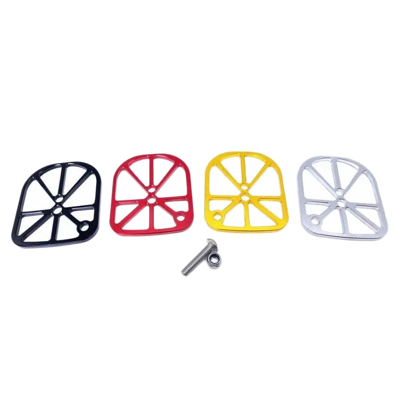 AA90-deflettore cavo freno bicicletta pieghevole per parti di biciclette Brompton Bike Cable Shield