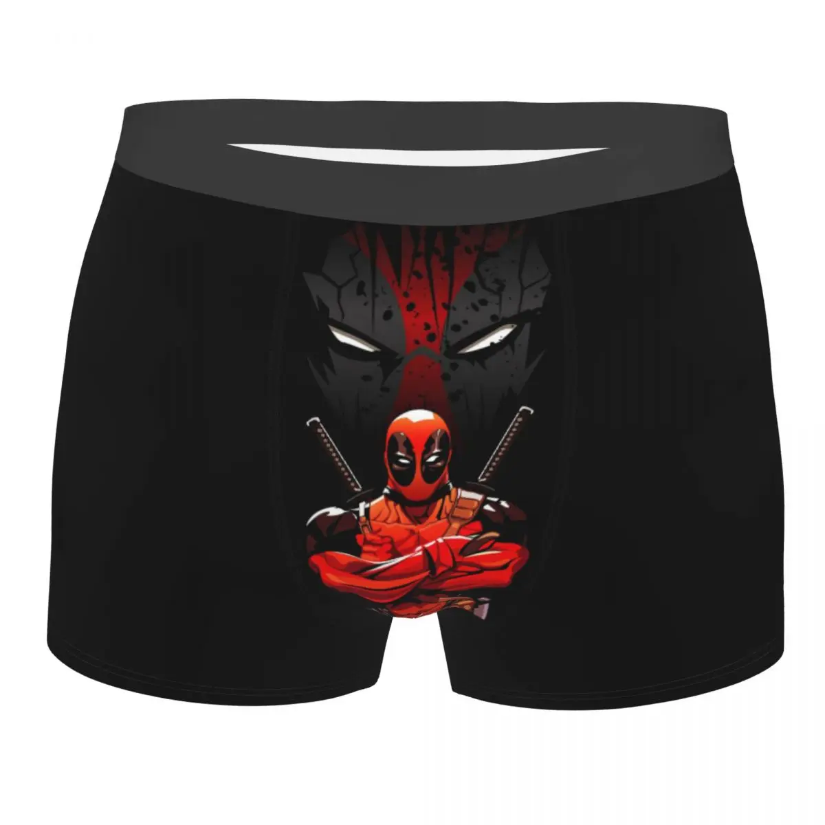 

Custom Deadpool Movie Underwear Male Print Boxer Shorts Panties Briefs Breathable Underpants