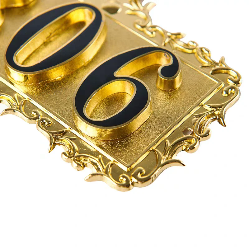 números de endereço do número da casa Número da villa Sinal do hotel