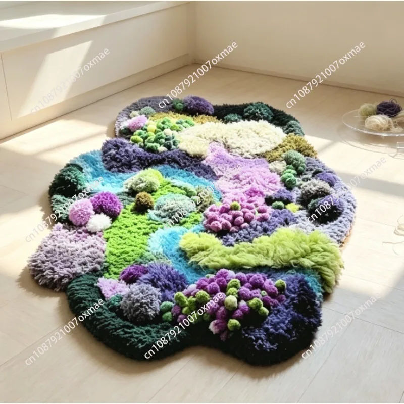 Only Material Kit, Unfinished Product  All Things Grow Moss Carpet DIY Material Pack, Creative Handmade Gift for Birthday