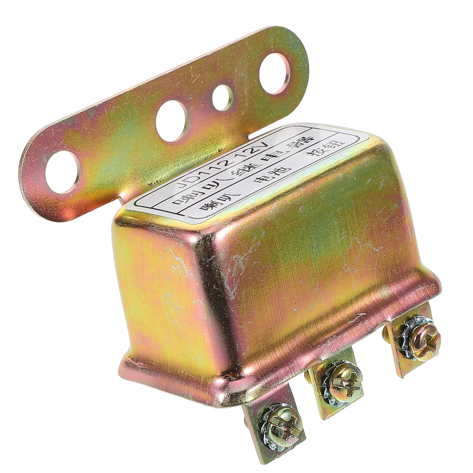 

Automotive Horn Relay 12V Metal Car Truck Vehicle Horn Relay Replacement Sensor For High Current Transmission Durable Driving