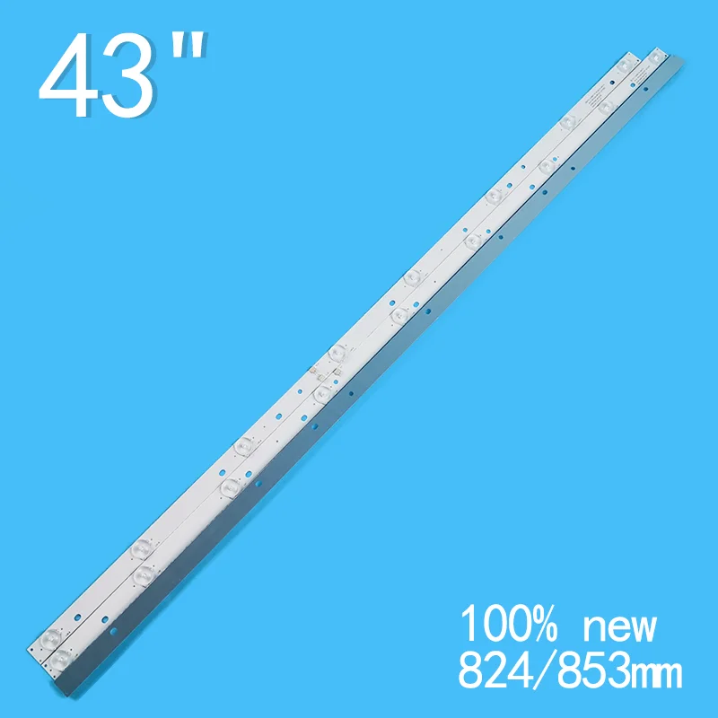 New 3PCS/lot For 43" LCD TV JS-D-JP4320-091EC D43-F2000/081EC E43F2000 MS-L1111-R/L  D-43SF6015BT 43L35 AKTV432