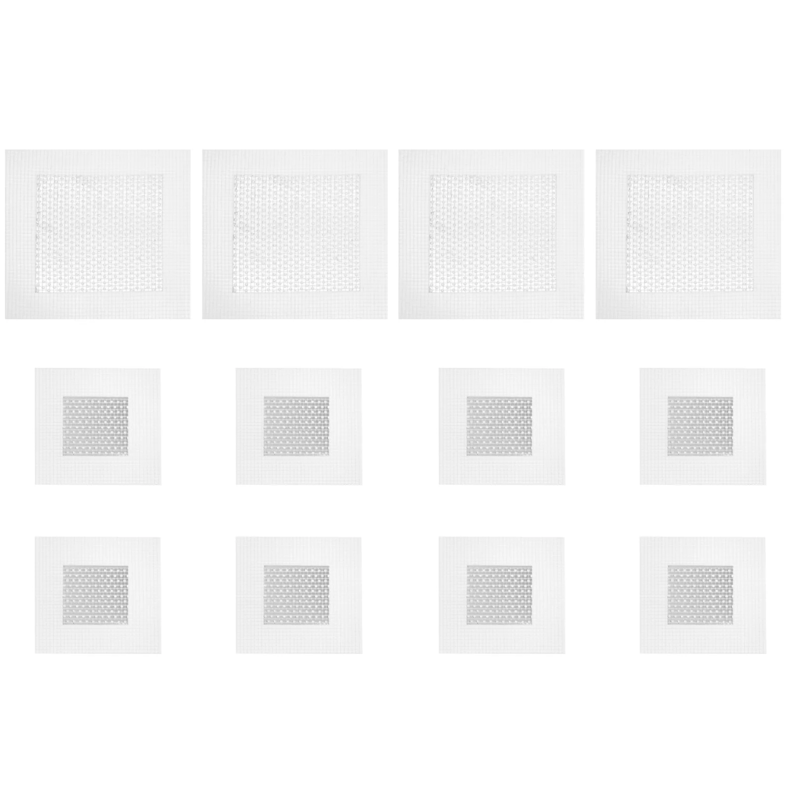 

12 Pcs Wall Repair Patch Kit Drywall Kits Patches Hole Pastes The Tools Terrarium