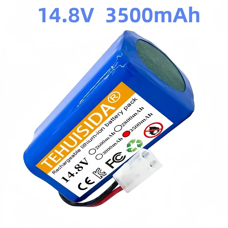 

14.8V 2600-3500mAh 4S1P 14.4V RS-RT900866 Li-ion Battery for Rowenta Tefal Explorer Serie 20 40 60 Robot Vacuum Cleaner Battery