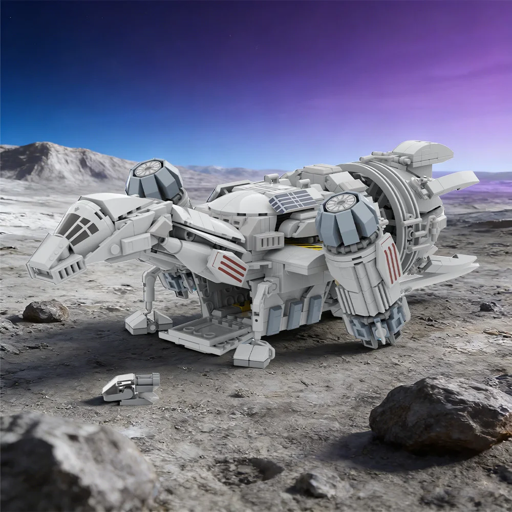 

Конструктор MOC Firefly Serenity: Модель классического космического корабля Firefly-Class из научно-фантастического фильма, набор для сборки, игрушка-конструктор, подарок для взрослых