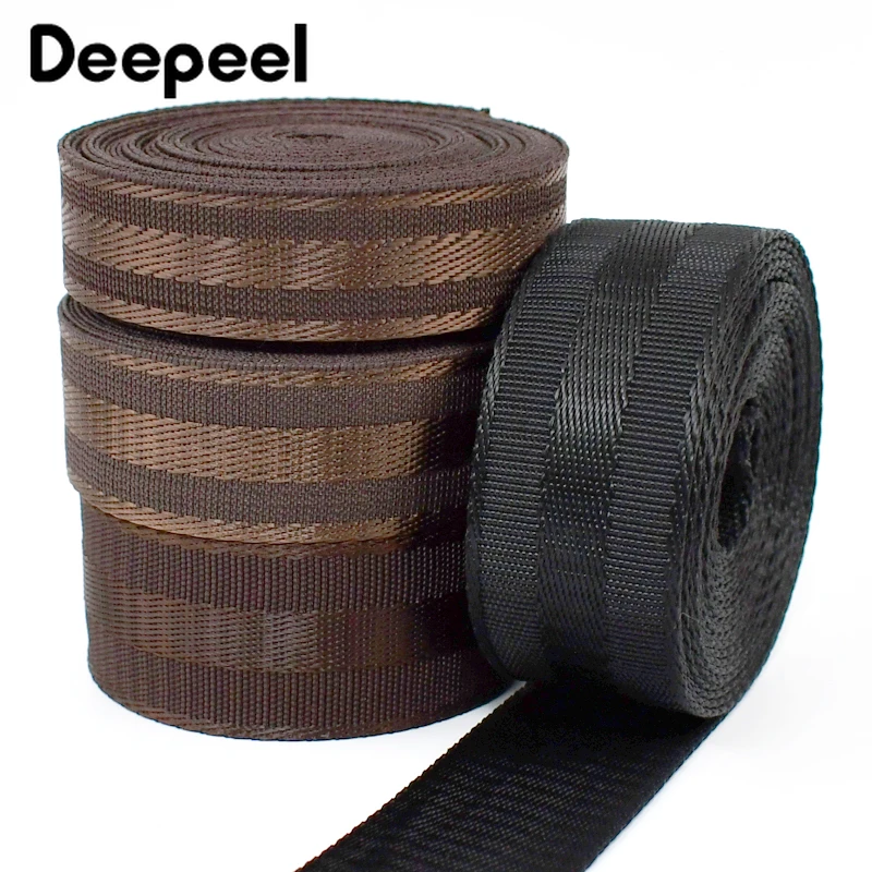 5/10 متر 25/32/38 مللي متر النايلون حزام حزام طوق الحيوانات الأليفة سلامة التحيز ملزمة الشريط الزخرفية جديلة حزام حبال الفرقة الخياطة اكسسوارات #6