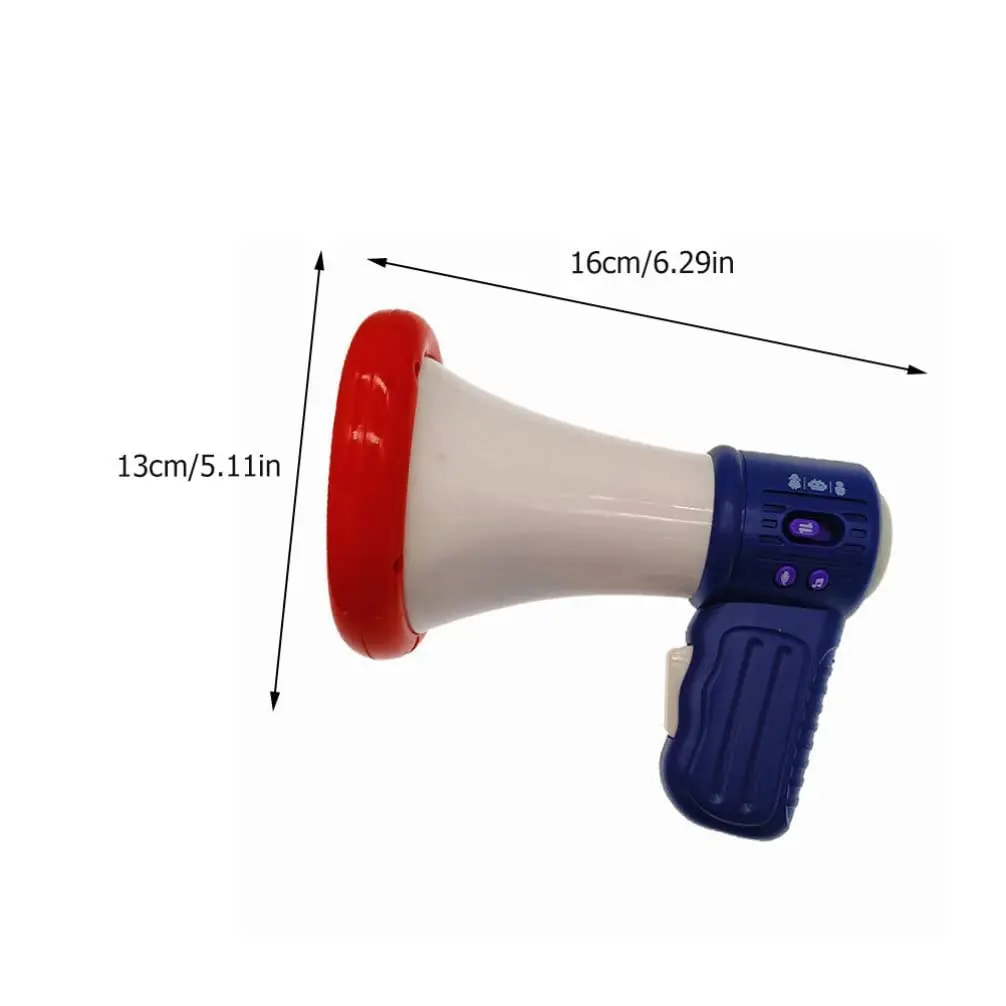 Multi-functional voice changer - megaphone with voice effects - cool prank gift - batteries not included - handle color random