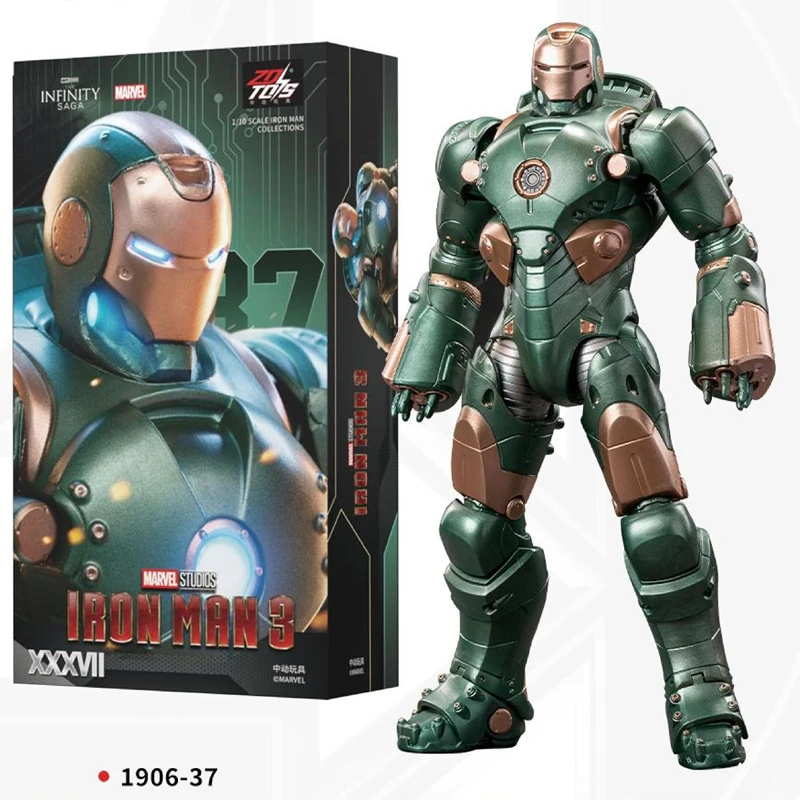 ZD Giocattoli Iron Man Action Figure Mark 35 Red Snapper Iron Man MK 24 MK 22 MK 47 Tony Stark Ironman Figura Azione Raccogliere Giocattolo Regalo