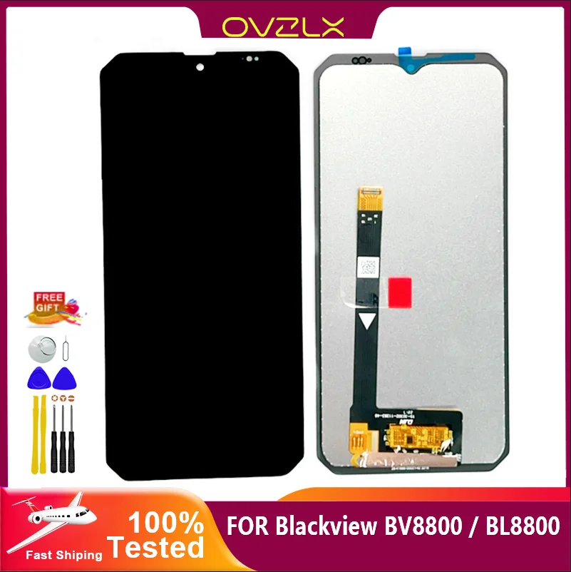 New Original For Blackview BV8800 LCD Display BLACKVIEW BL8800 Pro Touch Screen BL BV 8800 Pro Digitizer Assembly Replacement