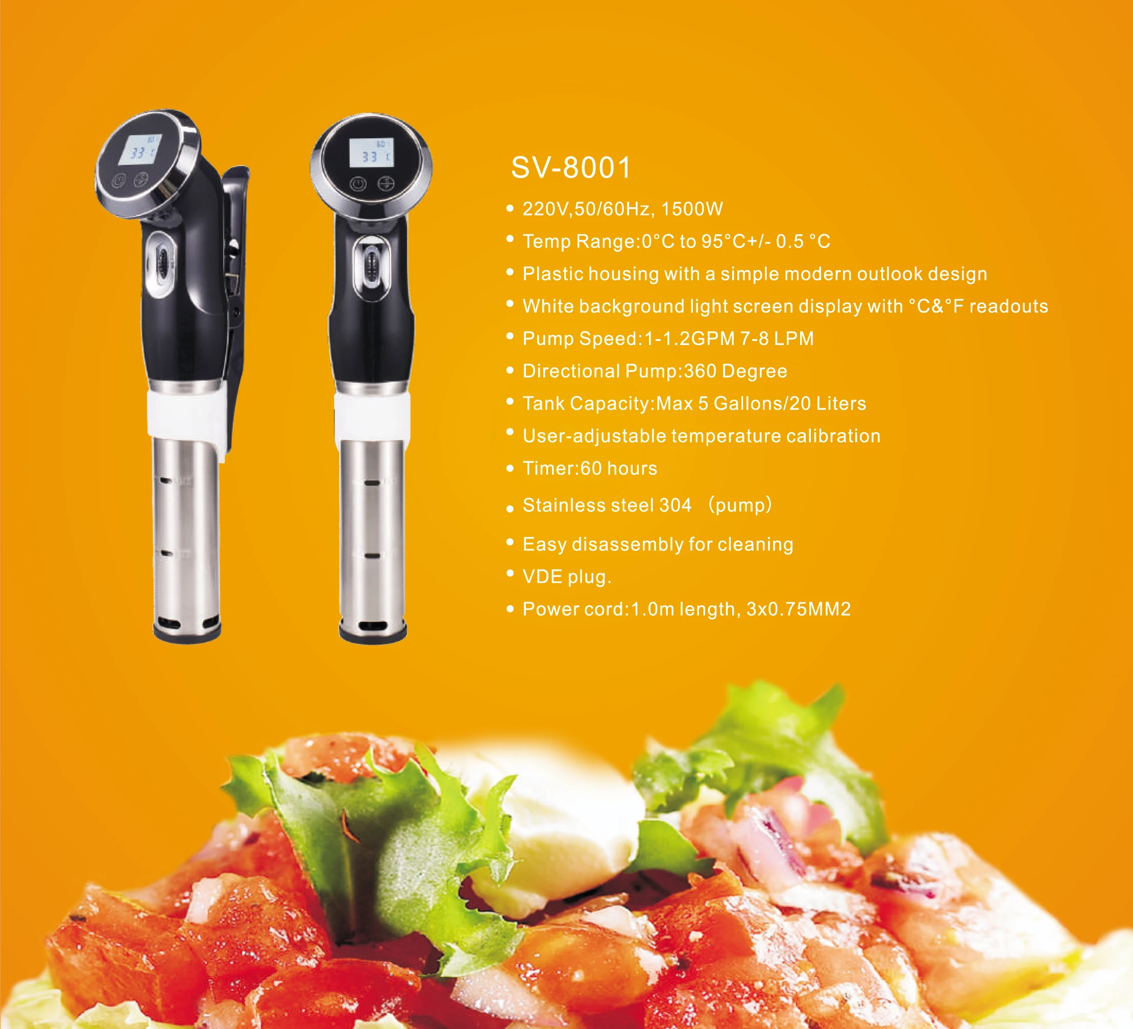 new type kitchen appliance sous vide slow cooker precise cooker