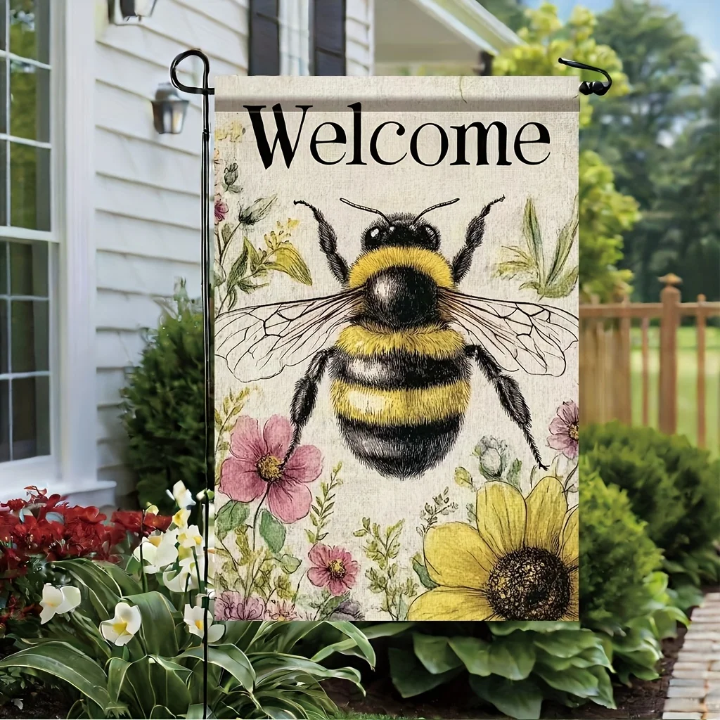 1Pc Spring Bee & Fl… - image