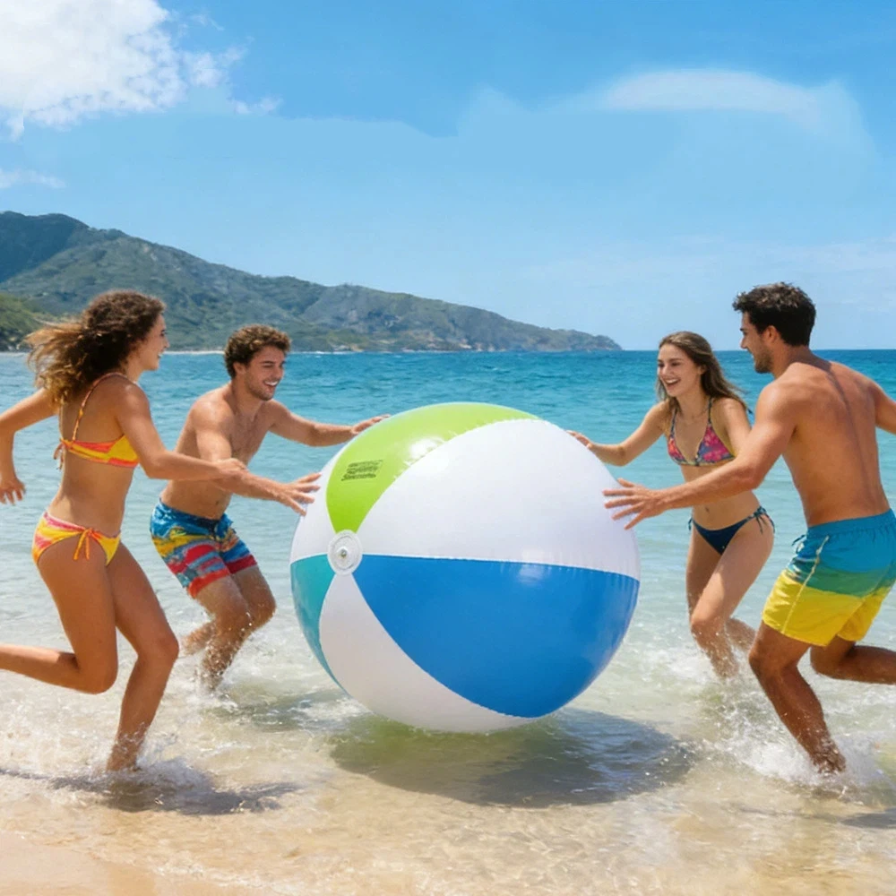 

1 шт. надувной мяч из ПВХ для газона, уличная игрушка для школ и детских садов, пляжный мяч 1,2 м для детских развлечений