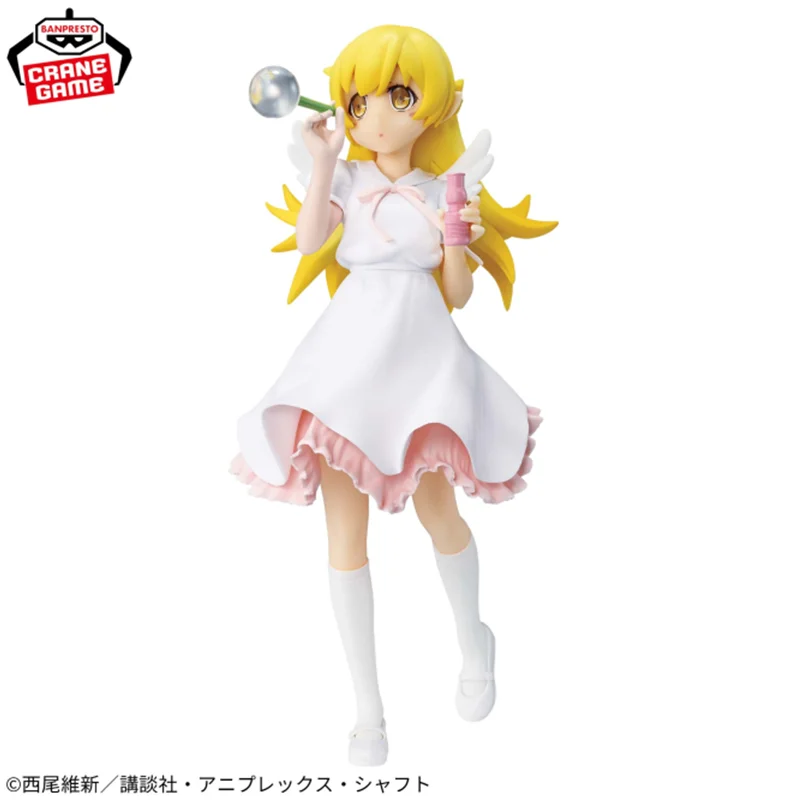 [Origineel Echt] Bandai Banpresto De Animatie Monogatari Serie EXQ Oshino Shinobu Celestial Feather Ver Figuur Model Speelgoed