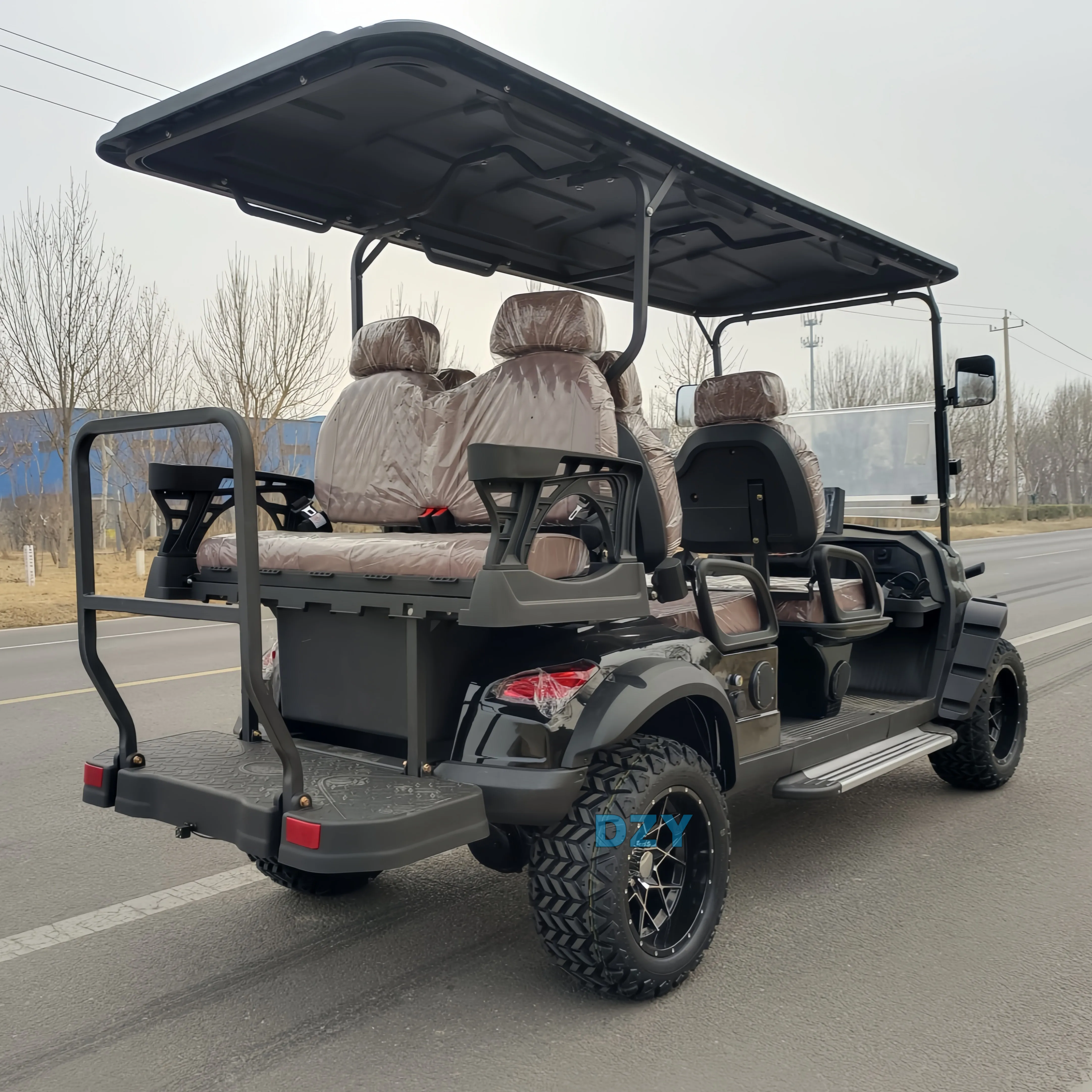 Custom Off Road 48V 72V Lithium Battery Electric Golf Cart Hunting Golf Buggy Electric Scooter Car  electric mini car