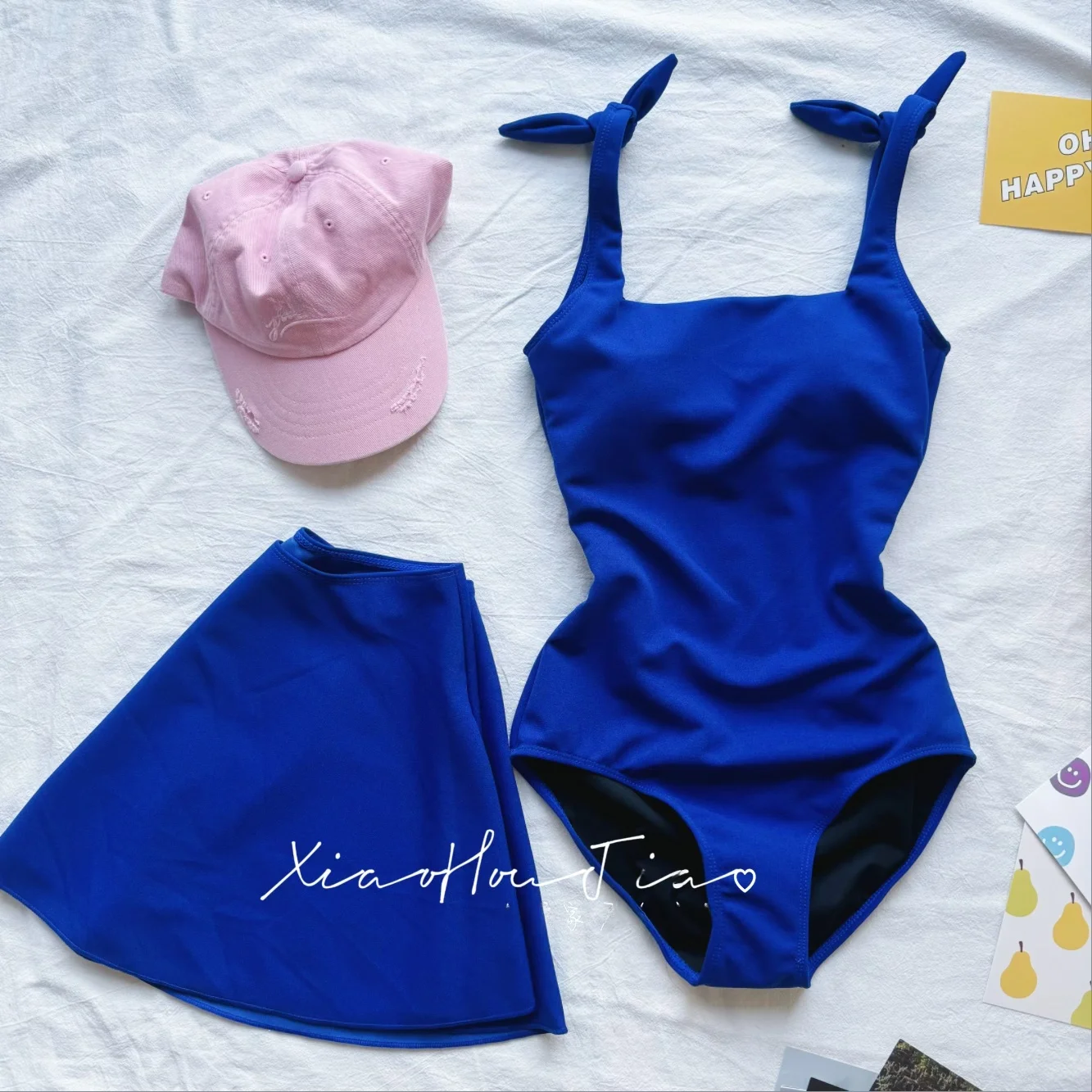 

Moexinan Bal Simple Sle Women's One-Piece Swimsuit Thermal Vaion Beach Holiday Swimwear Tummy Control Skirt Design