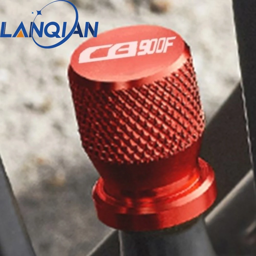 

For Honda CB900F CB 900 F HORNET 2001 2002 2003 2004 2005 - 2007 2008 Wheel Tire Valve Caps Tyre Stem Covers Airdust Waterproof