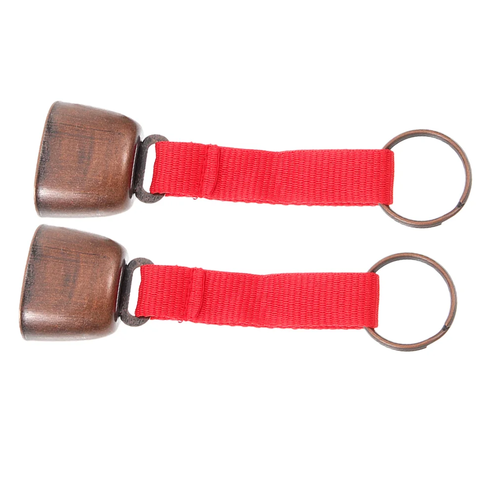 

2 Pcs Outdoor Camping Bell Accessories Bear Bells Hiking for The Hanging Cattle Cow Cloth Metal Traveling