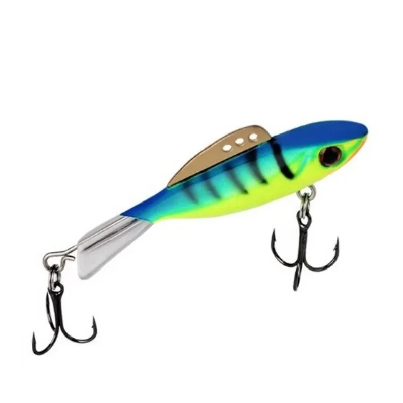 FISH KING 4 г, 8 г, 10 г, 17 г, приманка для зимней рыбалки, балансир с трехмерными глазами, подледная искусственная приманка с тройным крючком для ловли щуки