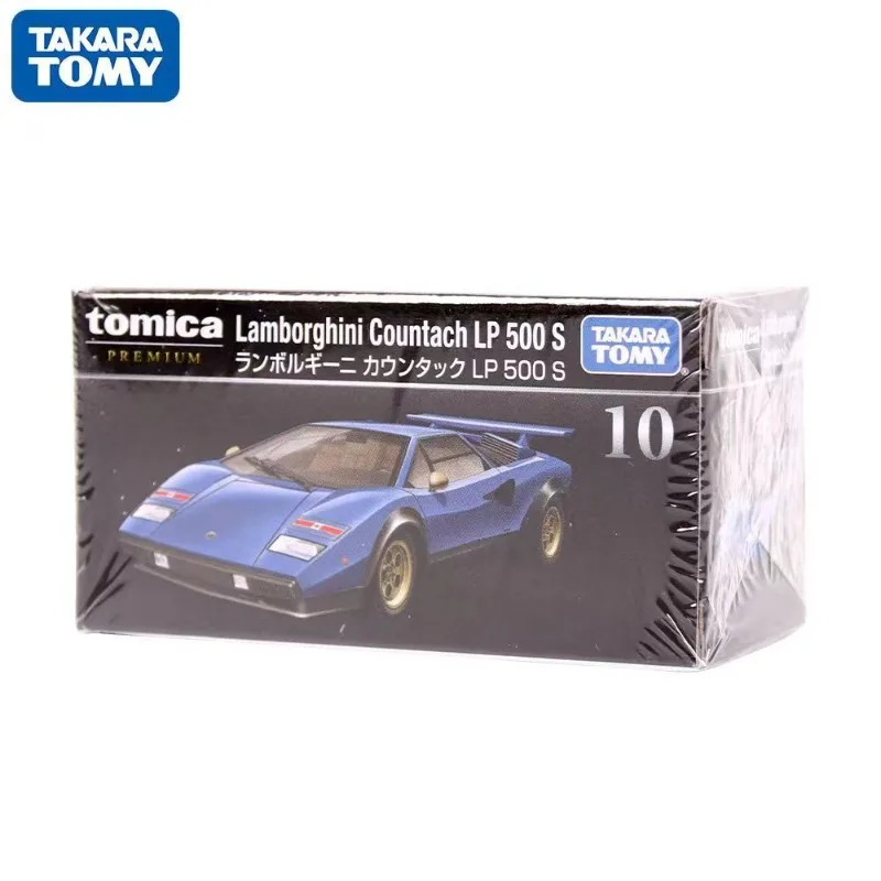 

TAKARA TOMY TOMICA TP10 Lamborghini Countach lp500s имитационная модель автомобиля из сплава, игрушка для мальчиков, коллекционное украшение для взрослых.