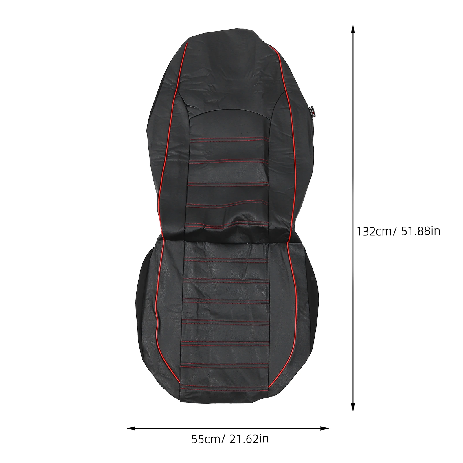 

2pcs Waterproof Seat Cover Car Auto PU Universal Front SUV Covers Cushion Pad Protector Durable Decorative Practical