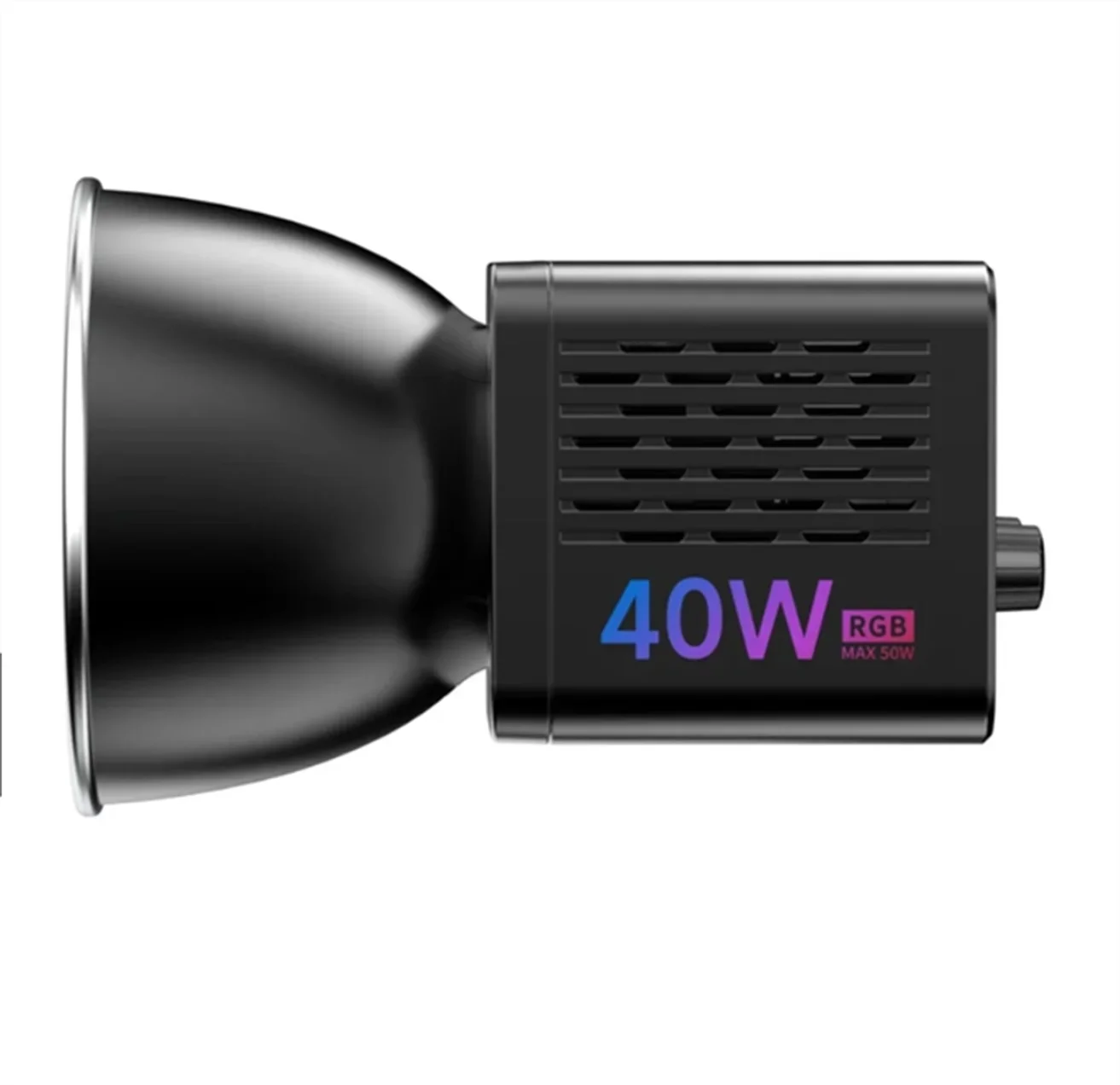 Ulanzi L024 40 Вт RGB COB Видеолампа 0-359 °   Полноцветный RGB 2500-6500K двухцветный заполняющий светильник 3400 мАч Mini Bowens Mount COB Light