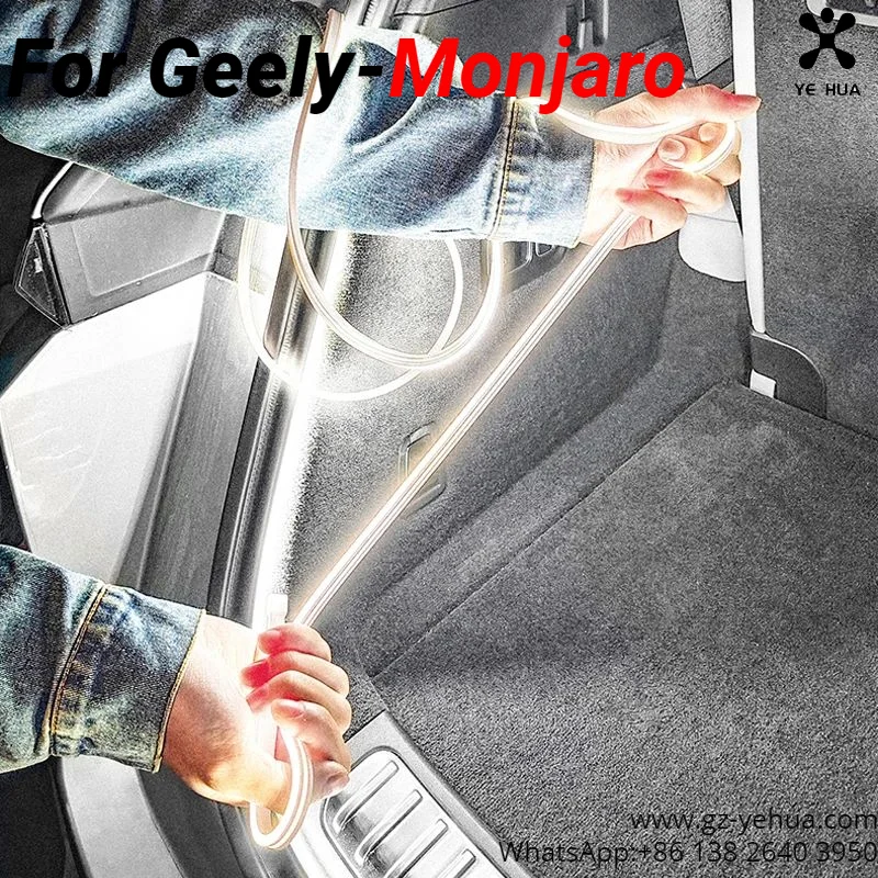 For GEELY Monjaro Manjaro Xingyue L KX11Okavango Haoyue L Car Trunk Ambient Light Modification Car Accessories