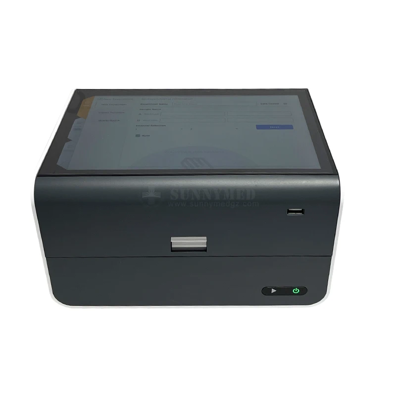 SY-W007-1 Portable qPCR System veterinary 4-channel direct imaging fluorescence optical system real time quantitative PCR system