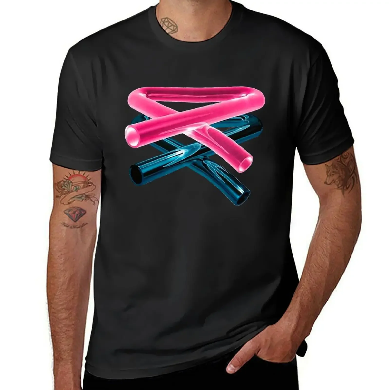 

Tubular Pink Bells T-Shirt blue lock gifts for boyfriend heavyweights Funny t-shirts vintage t shirt men