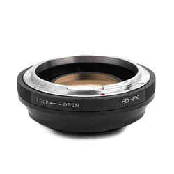 Speed Booster Focal Reducer Lens Adapter Suit For Canon FD & FL 35mm SLR Lens to Fujifilm X Mount Camera