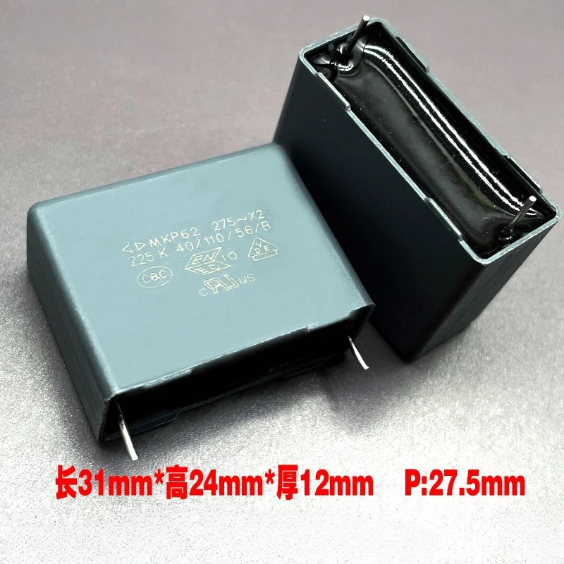 

10PCS FARA Xiamen Fara MKP 2.2uf 225 2u2 305v 275v X2 safety film capacitor P28