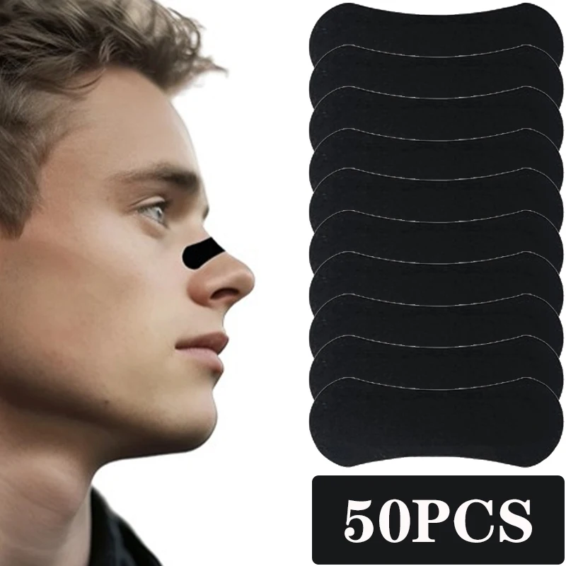 

50/Pcs Breathe Nasal Strips Right Way Stop Snoring Anti Snoring Strips Adult Easier Better Breathe Health Care Sleep Well Patch