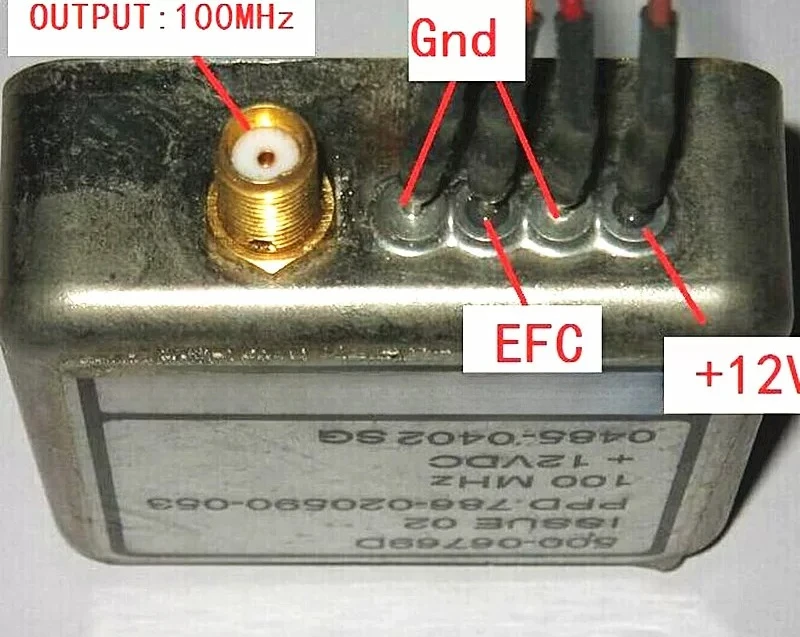 PPD786-020590-053 OCXO RF 100MHz constant temperature crystal oscillator