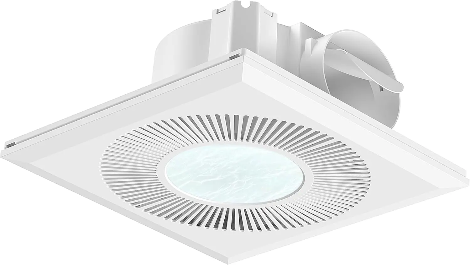 

Bathroom 11.8IN Exhaust Fan with Light 165CFM 3CCT Shower Bathroom Vent Fan with 1400lm Led Light Combo Quiet 1.2 Sones Bath