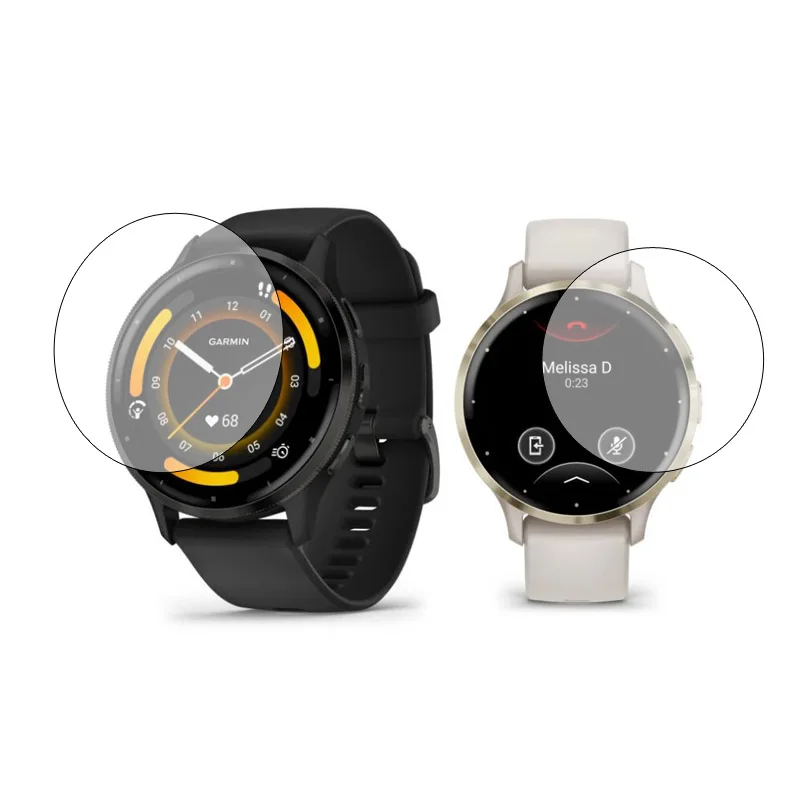 Мягкая прозрачная защитная пленка из ТПУ для умных часов Garmin Benz 3/3s/2/2s, 5 шт., аксессуары для умных часов Venu2 Plus