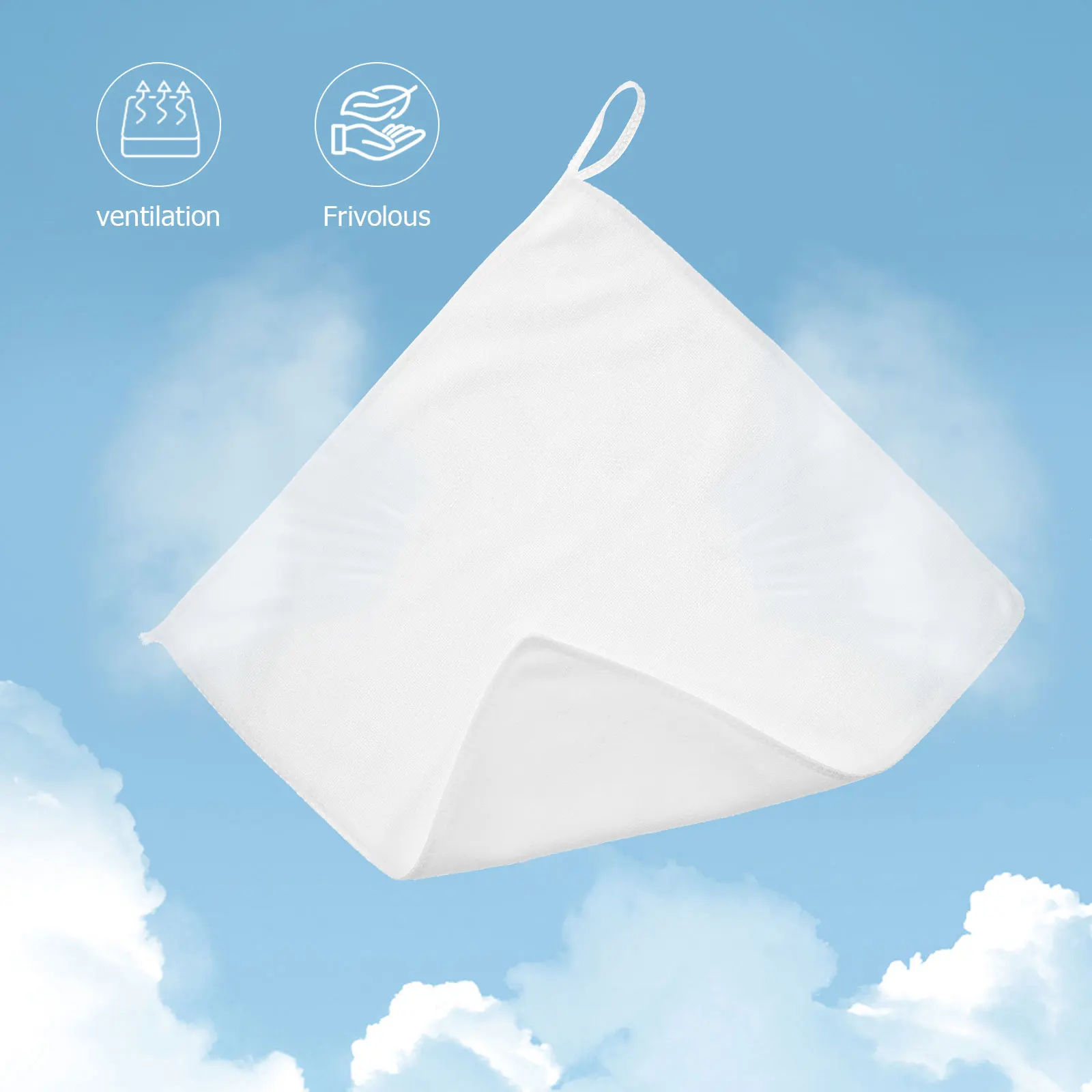 

10pcs Microfiber Dish Cleaning Towels Reusable Kitchen Wiping Rags White Durable Multi Purpose Bathroom Car Furniture Glass