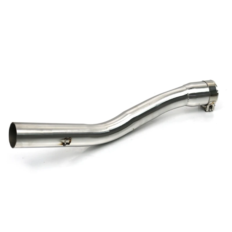 Slip On Motorcycle Exhaust Escape Moto Muffler Modify 51mm Middle Link Pipe For YANAHA YZF R1 1998-2003 1999 2000 2001 2002 2003 view 5