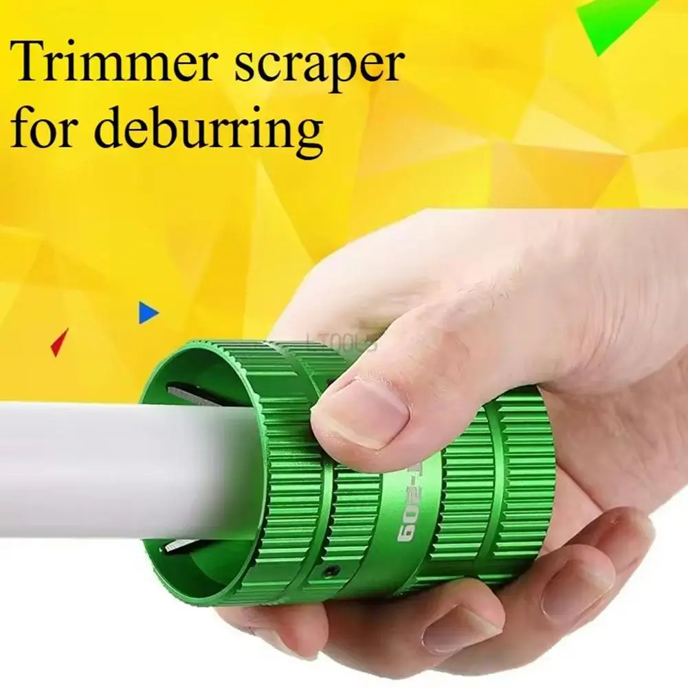 6-38mm Pipe Chamfer Tool Deburrer and Reamer for PVC/Metal/Copper Pipes Burr Removal Cleaner Tool New