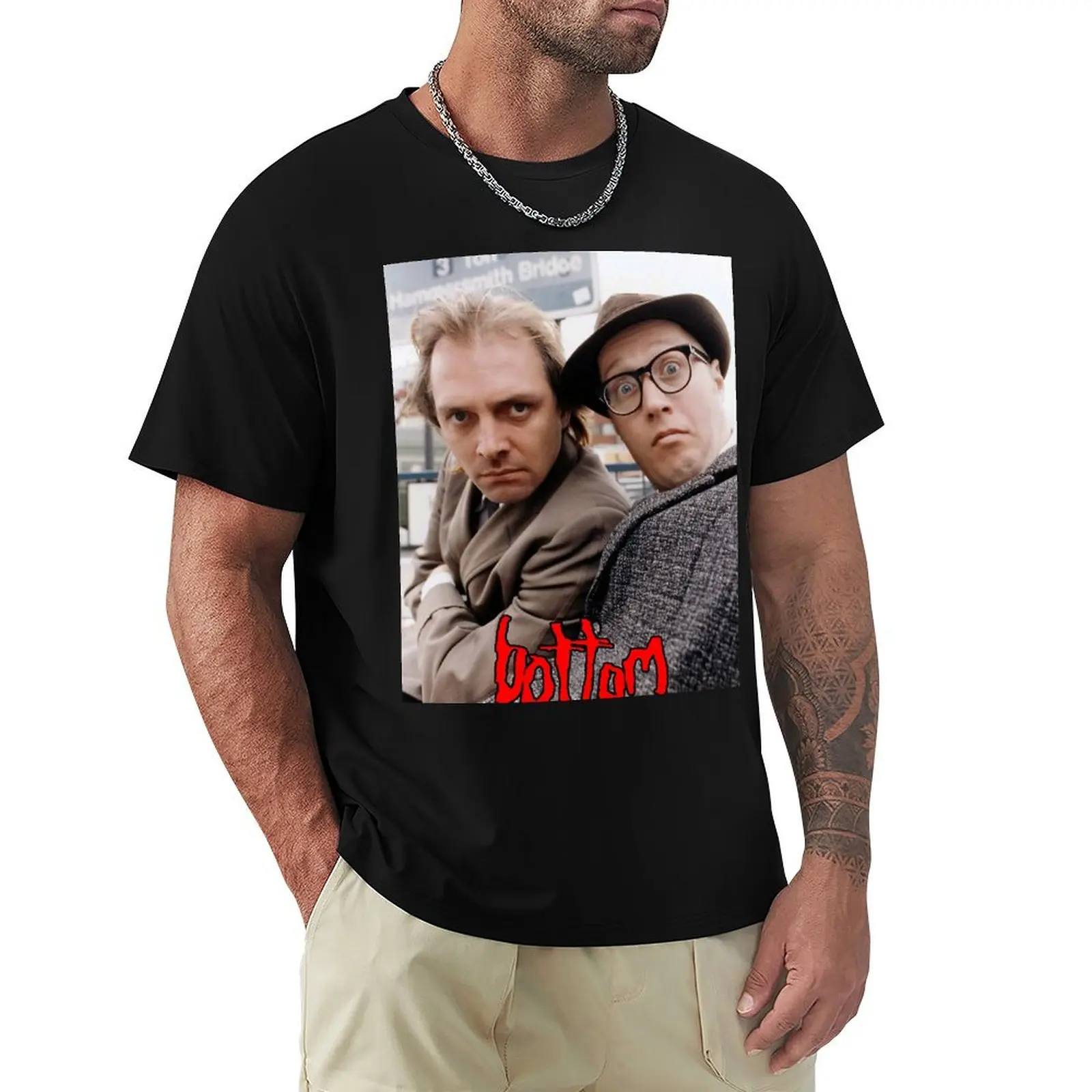 

BOTTOM - British Comedy Shirt T-Shirt anime tshirt quick drying tees t shirts for men pack