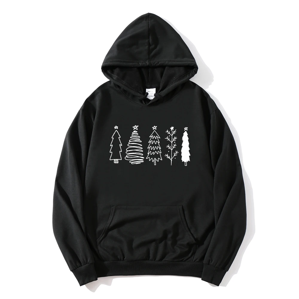 

Christmas Tree Hoodies Streetwear Women Santa Claus Winter Clothes Christmas Day Sweatshirt Christmas Gifts Hoodie Aesthetic