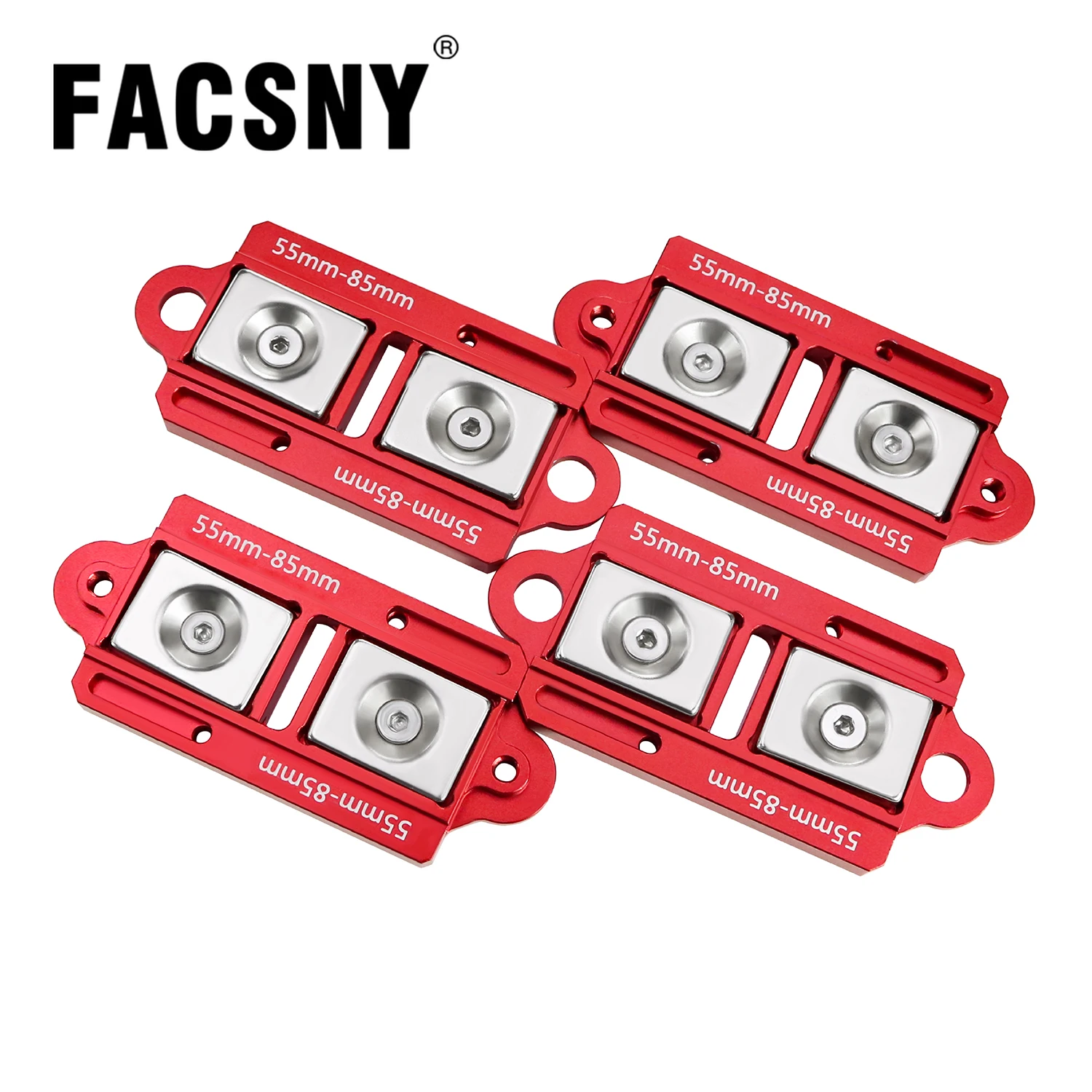 

Регулируемая магнитная стойка для кузова 55-85 мм, колонна корпуса автомобиля для 1/10 RC Crawler TRX4 TRX6 SCX10 90046 D90 86100 MST CFX