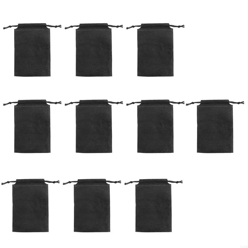 L5ya 10pcs Practical Non tessuto borse per scarpe borse per organizzatori per polvere traspirante
