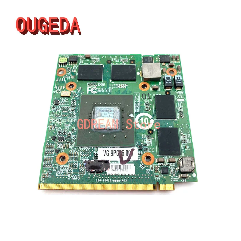 ougeda placa grafica de video para laptop acer aspire 8920 8920g 8930 8930g nvidia geforce 9600m gt mxm ii ddr2 512mb 01