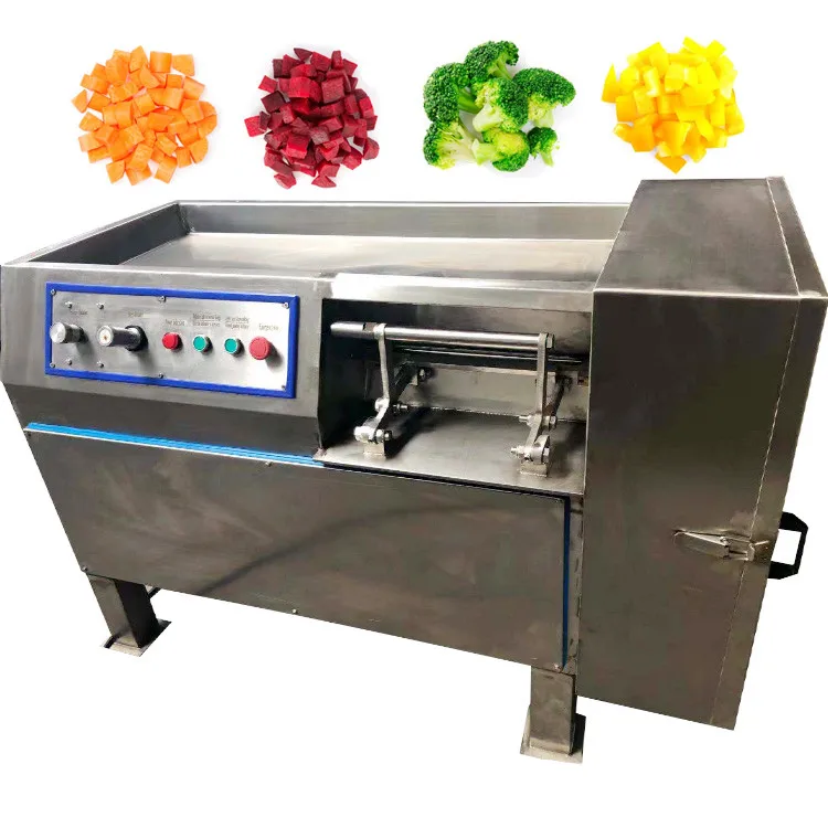 

Professional Cutting Potatoes Pelling And Meat Dicing Machine Plantain French Fries Slicer Machine For Sale